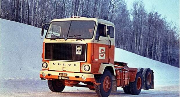 Volvo F89 — популярный грузовой автомобиль в СССР в 1970-х