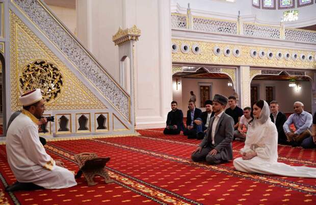 В Соборной мечети впервые провели свадебный обряд