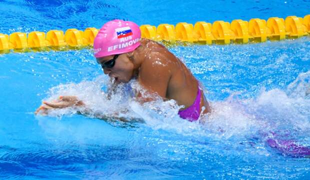 Ефимова не смогла выполнить олимпийский норматив на дистанции 200 метров брассом