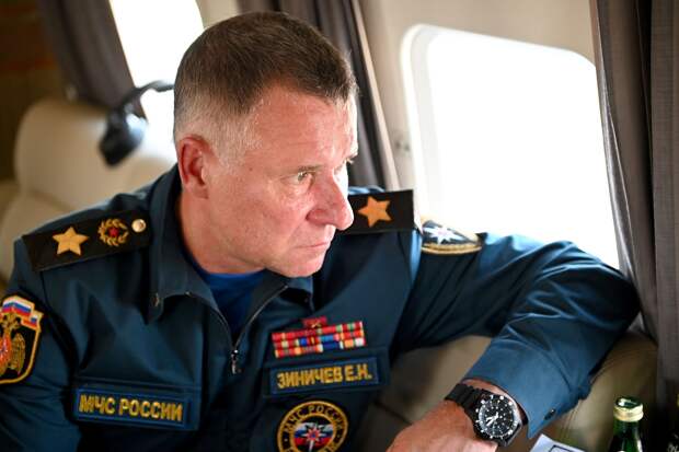 Погиб глава МЧС России Евгений Зиничев