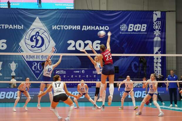 «Тулица» выиграла вторую партию у краснодарского «Динамо»