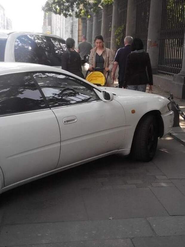 Мастера парковки автохам, быдло, парковка