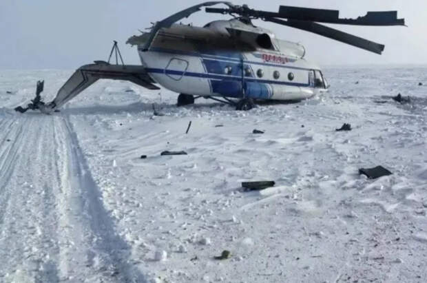 СК назвал ошибку пилота возможной причиной жесткой посадки Ми-8 на Ямале