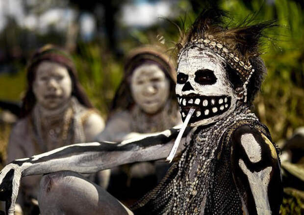 Женщина из Папуа - Новой Гвинеи подборка фото, хорошие фото, эмоции