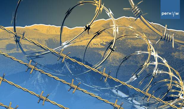 На Украине в горах все обматывают колючей проволокой, что бы не убегали уклонисты по тропам