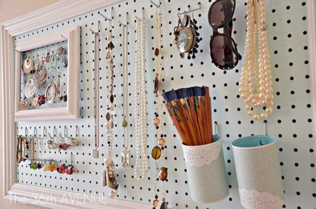 Pegboard из дерева и нет (подборка)