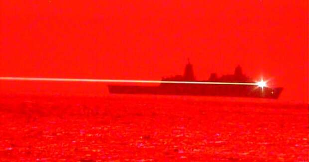 ВМС США опубликовали видео испытаний боевого лазера