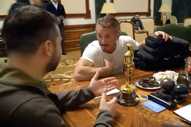 NYT: Шон Пенн пропустил вручение Оскара ради очередной поездки на Украину