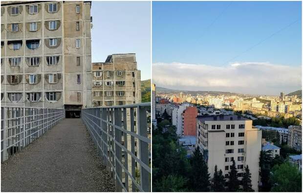 С мостов, проходящих сквозь советские панельки, открывается умопомрачительный вид на город. | Фото: gramho.com/ © cityspaces.spb 2 monts ago.