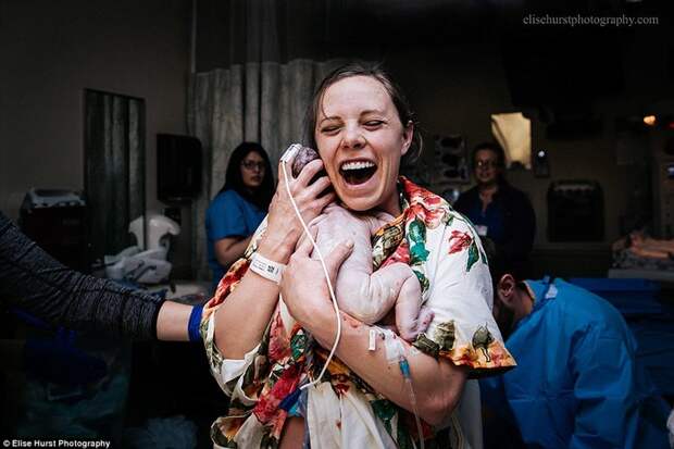 Joyful Finale («Радостный финал»), Элиза Херст дети, роды, рождение, фотограф