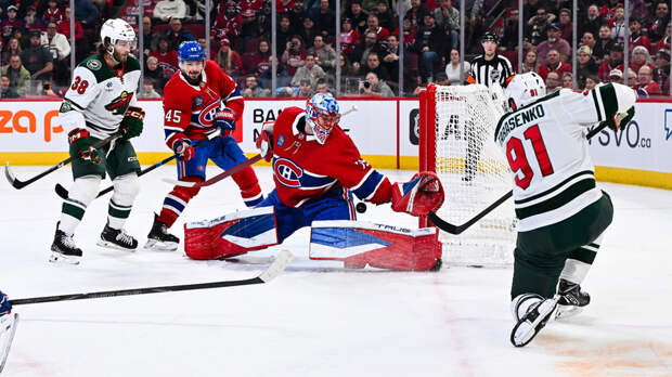 Дубль Тарасенко не спас «Миннесоту» от поражения в матче с «Монреалем»