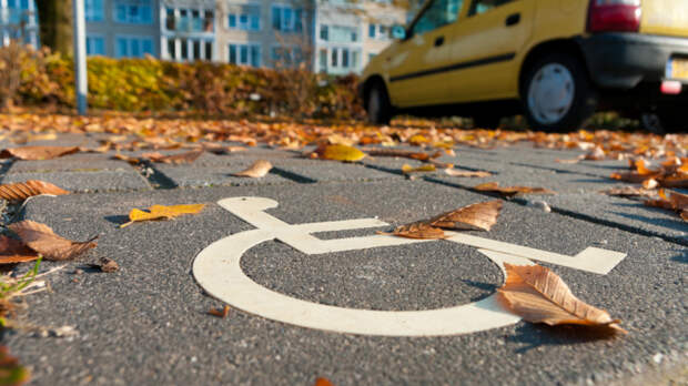 disabled parking sign