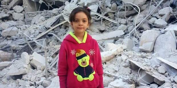 Семилетняя сирийская девочка из восточного Алеппо по имени Бана