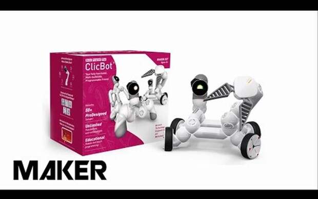 Clicbot. CLICBOT игрушка. CLICBOT maker. CLICBOT maker Kit. Кликбот робот самый маленький набор.