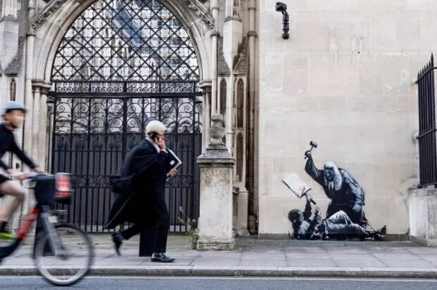 Журналисты раскрыли имя уличного художника Бэнкси