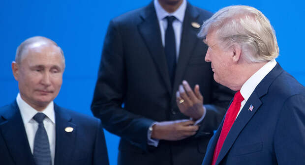 Владимир Путин и Дональд Трамп
