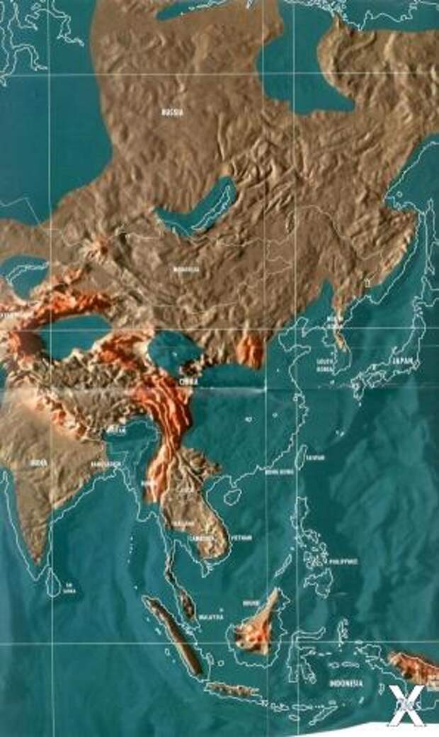 Будущая карта Китая Гордона-Майкла Ск...