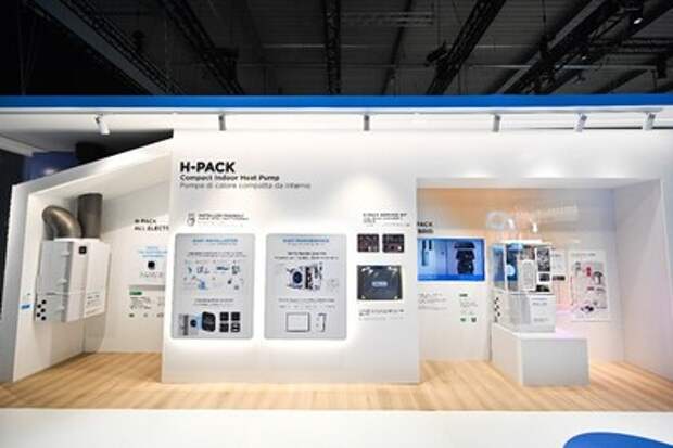 Midea представила H-Pack на выставке MCE 2026 — важный шаг вперед в доступной технологии и обслуживании компактных тепловых насосов