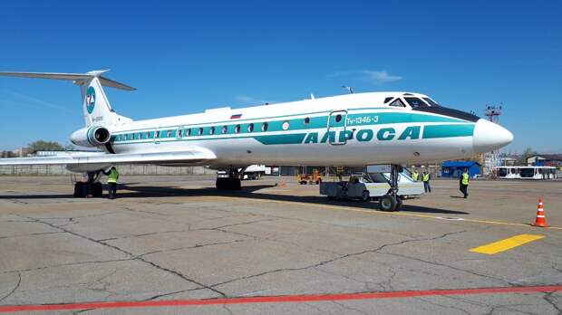 Самолет Ту-134 совершил свой последний регулярный рейс с пассажирами