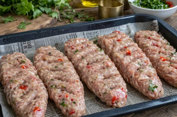 Вместо надоевших котлет: готовлю сочные люля-кебабы из фарша прямо дома. Незаменимое блюдо для гостей