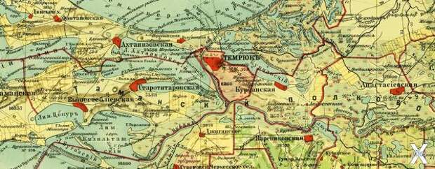 Карта 1902 года