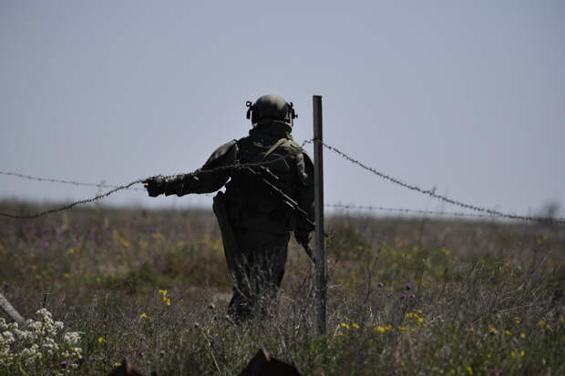 Российские саперы применили роботизированные «газонокосилки»