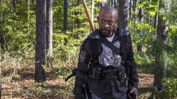 Lennie James as Morgan Jones - The Walking Dead _ Season 8, Episode 14 - Photo Credit: Gene Page/AMC