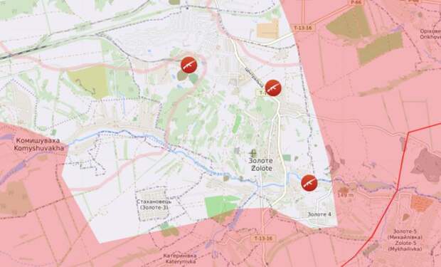 Российские войска вошли в квартал «Карбонит» города Золотое, а также вышли на окраину Лисичанска