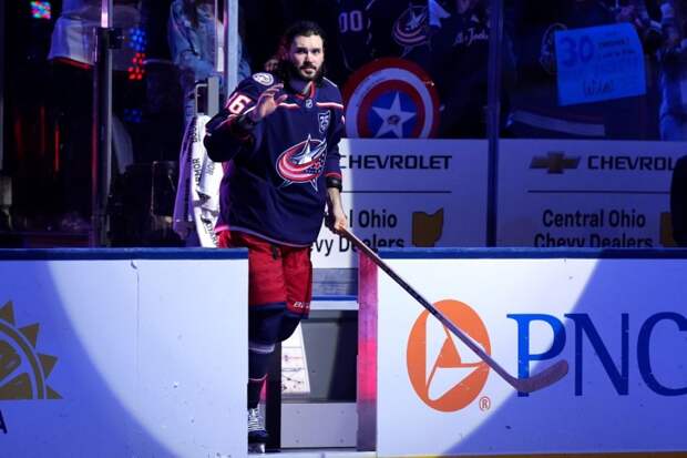 Марченко сравнялся с Панариным по числу двухочковых периодов в «Коламбусе»