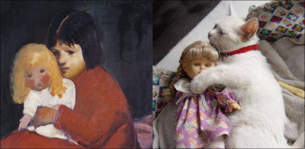 Коты и искусство