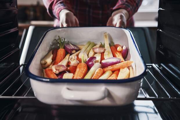 Как приготовить гарнир из овощей в духовке: 5 рецептов с фото пошагово