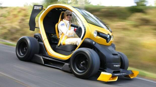 6. Renault Twizy сам не знал, спец авто, уникальное авто