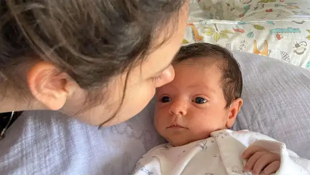 У Елены Ильиных и Сергея Полунина родился сын