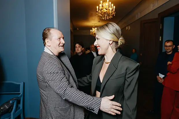 Виктор Вержбицкий и Ксения Собчак