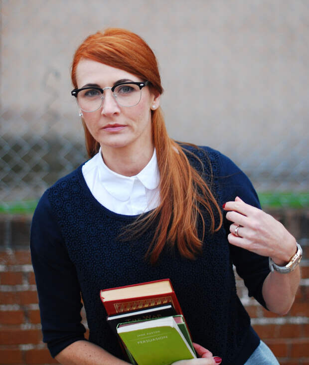 Fashion blogger outtake