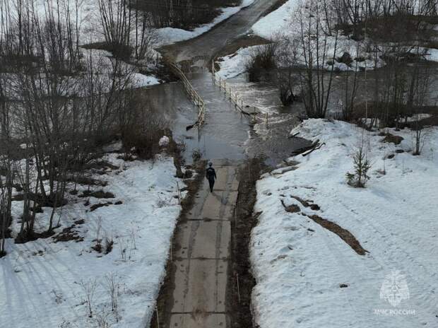 Во Владимирской области подтопило два моста и 10 приусадебных участков