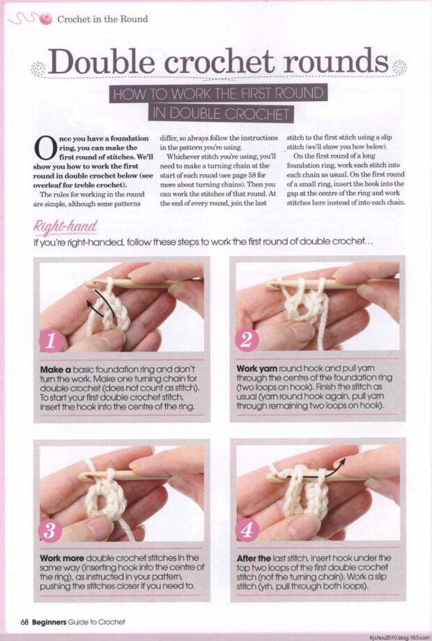 Beginners Guide to Crochet 2014 (钩) (1) - 紫苏 - 紫苏的博客 Beginners Guide to Crochet 2014 (钩) (1) - 紫苏 - 紫苏的博客