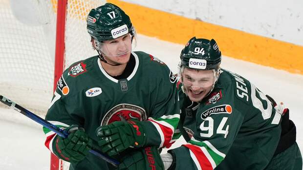 Дубль Барабанова помог «Ак Барсу» победить «Амур»