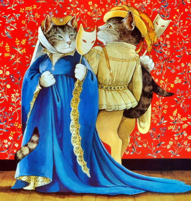 Сьюзен Херберт - Мир - Это театр кошек. Иллюстрации
