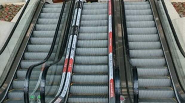 Эскалатор в ТРЦ / Фото: СУ СК по Алтайскому краю