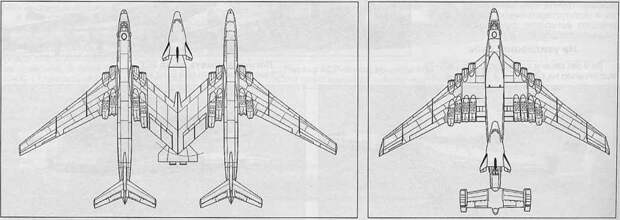 Проекты самолетов-разгонщиков ЗМ2-1 и ЗМ2-5