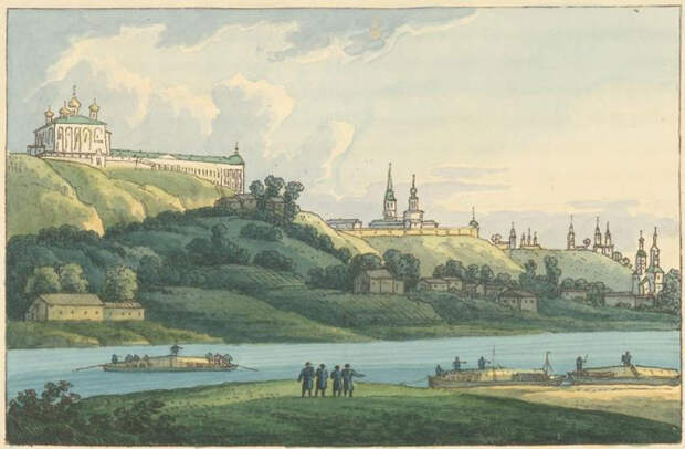 Города России в первой половине XIX века
