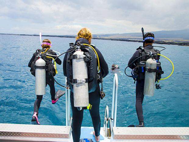 scuba diving lessons