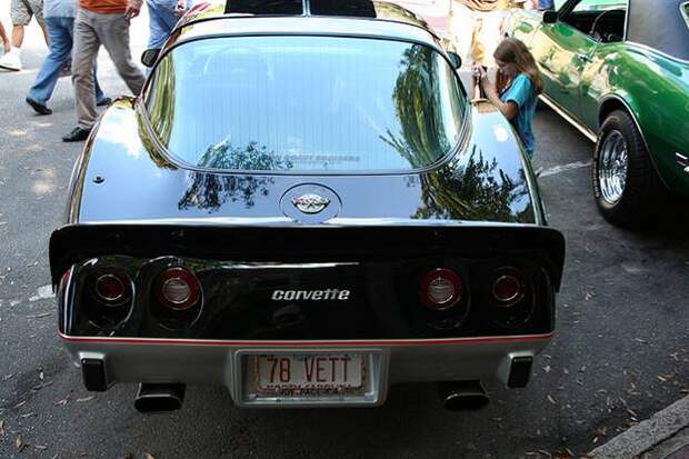 Chevrolet Corvette 25th anniversary 1978 зад