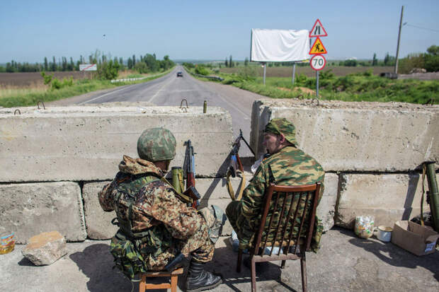 СМИ: ополченцы юго-востока Украины контролируют до 200 км границы с РФ