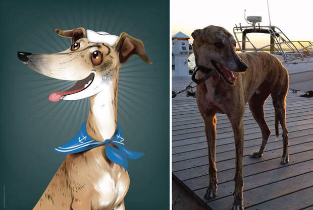 Портреты домашних животных, созданные по описаниям их владельцев