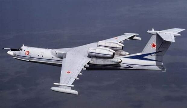 Крупнейший самолет-амфибия в мире - Бе-42