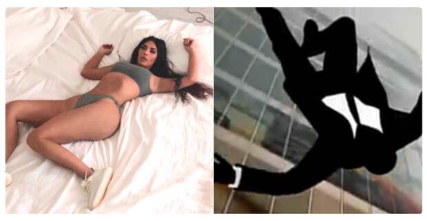 Ким Кардашьян в Yeezy