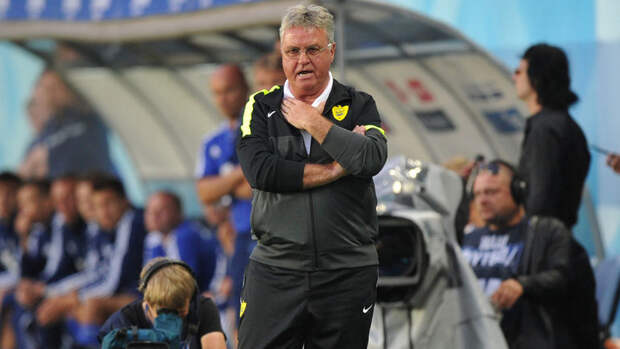 Гус ХИДДИНК уже возвращался в Россию - в "Анжи". Фото Александр ФЕДОРОВ, "СЭ"