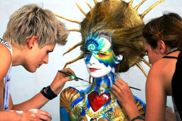 World Body Painting Festival, Кернтен, Австрия